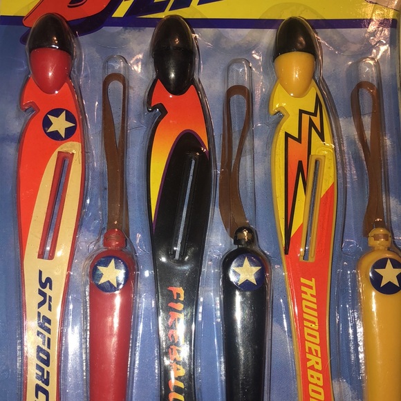 SLING GLIDERS 3-Pack ~ Mannix ~ No. 2406 ~ Fun Vintage Sling Glider Toys for 5y+ - Picture 2 of 6